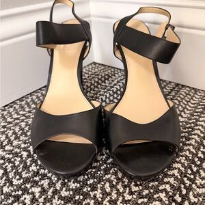 Lauren Ralph Lauren Black Heeled Sandals